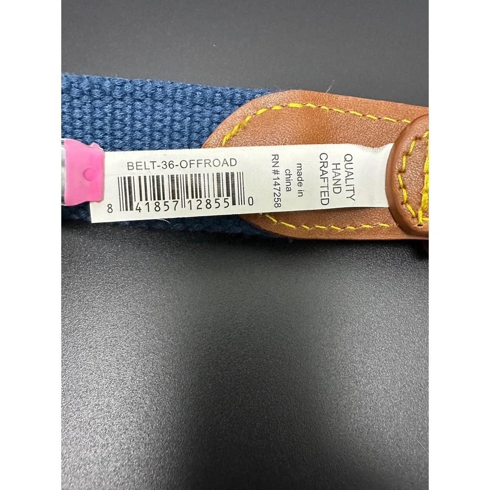 Simply Southern Collection Off-road Blue Belt Gray Vehicle Moon Size 36